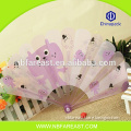 New style alibaba supply custom plastic cheap folding hand fan